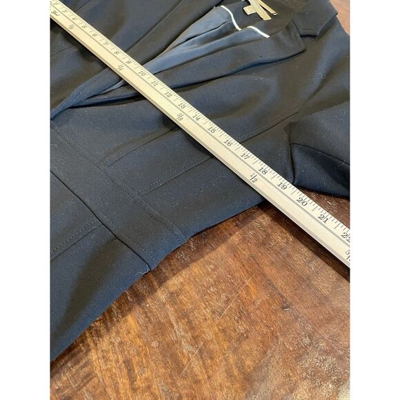 Talbot's Women's Black Blazer Jacket Woven In Italy‎ Career Business Size 10 - Picture 8 of 8
